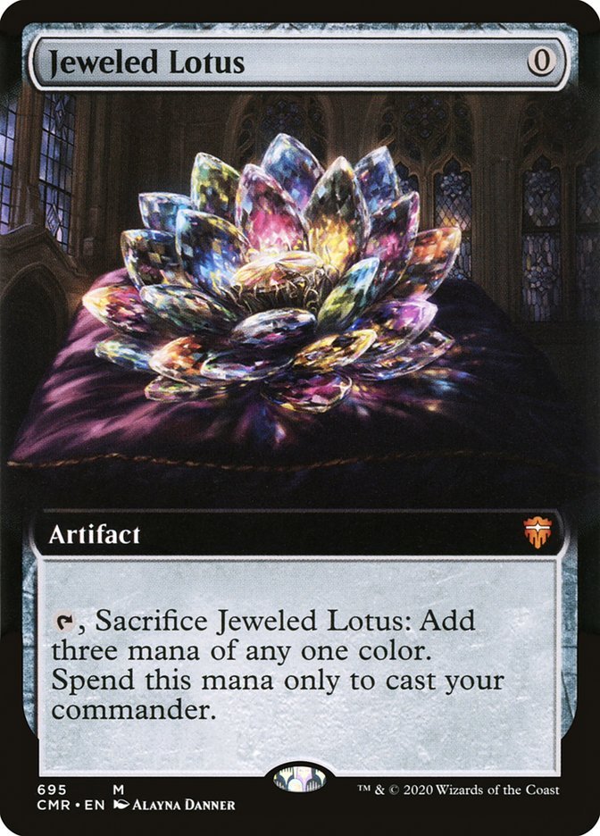 Jeweled Lotus (Extended Art) [Commander Legends] - Inner Nerd