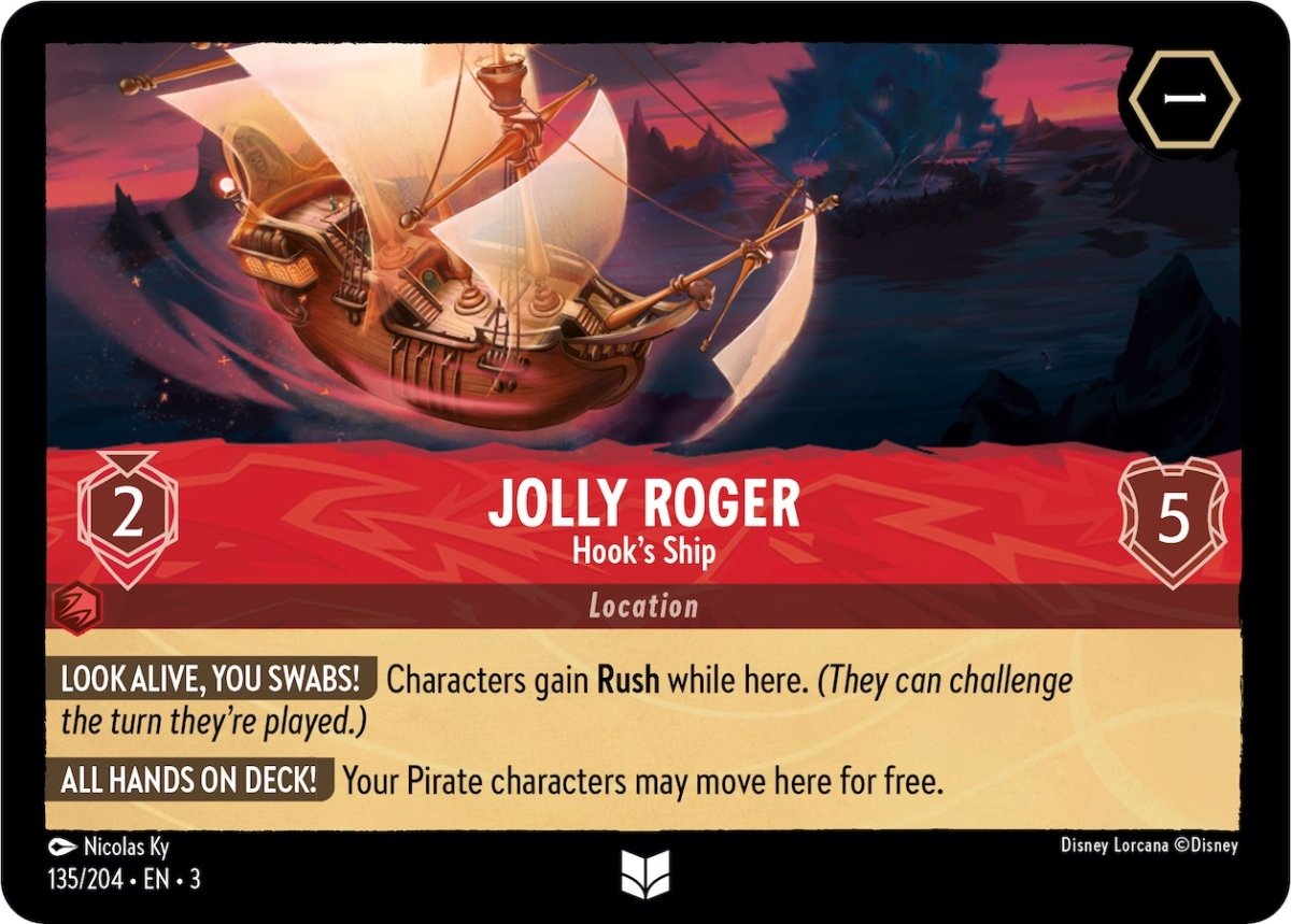 Jolly Roger - Hook's Ship (135/204) [Into the Inklands] - Inner Nerd