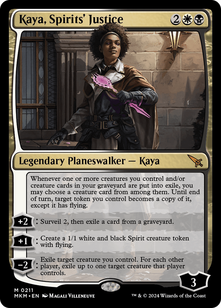 Kaya, Spirits' Justice [Murders at Karlov Manor] - Inner Nerd