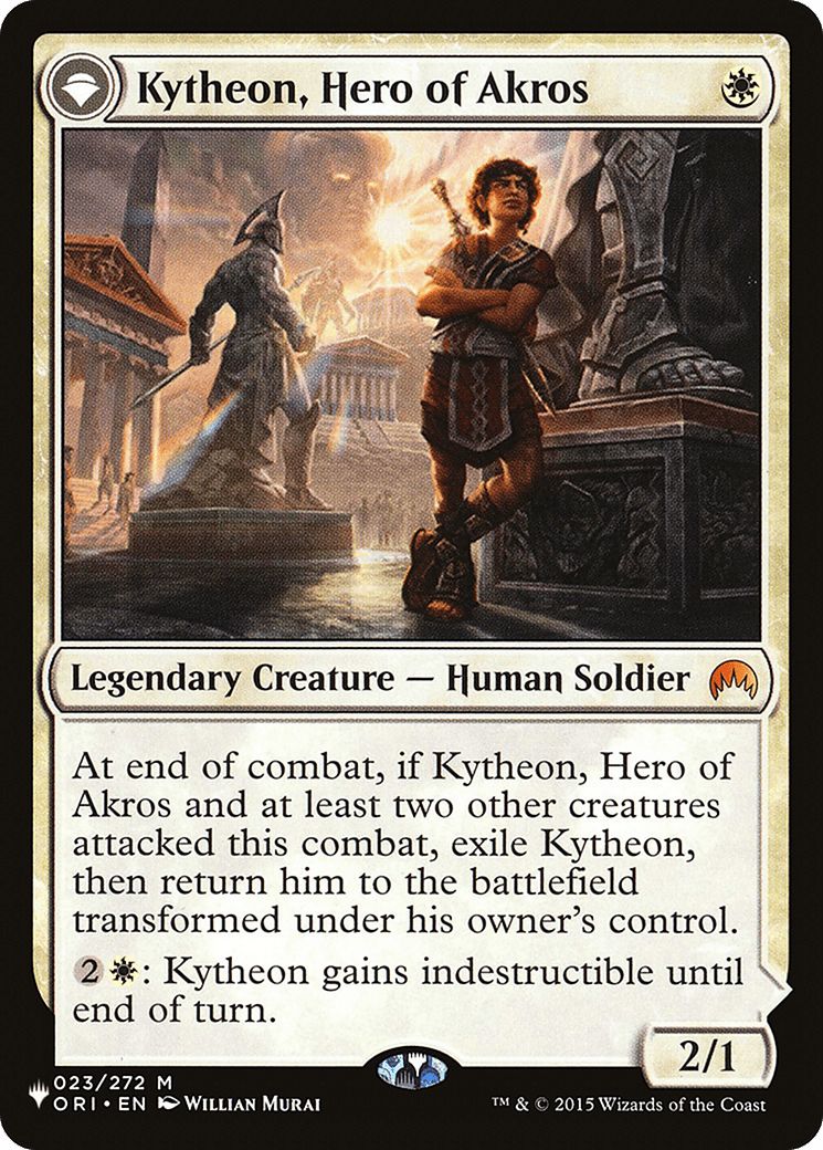 Kytheon, Hero of Akros // Gideon, Battle - Forged [Secret Lair: From Cute to Brute] - Inner Nerd