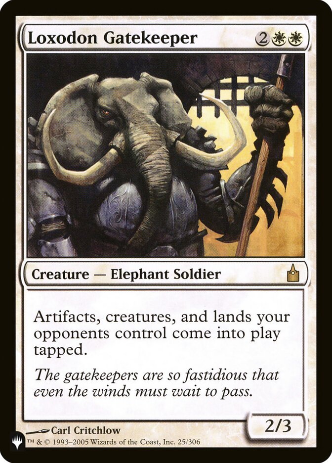 Loxodon Gatekeeper [The List] - Inner Nerd