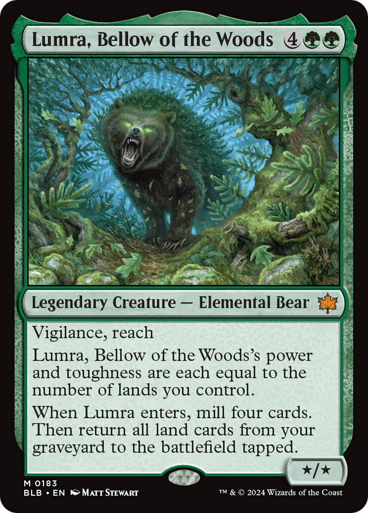 Lumra, Bellow of the Woods [Bloomburrow] - Inner Nerd