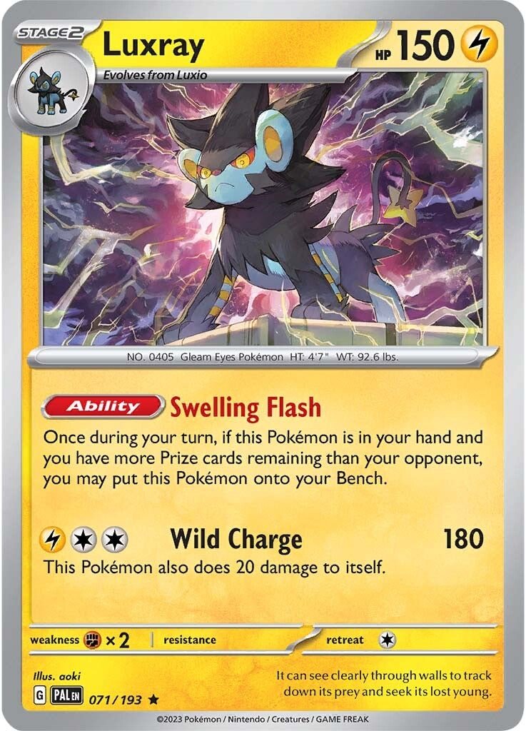 Luxray (071/193) [Scarlet & Violet: Paldea Evolved] - Inner Nerd