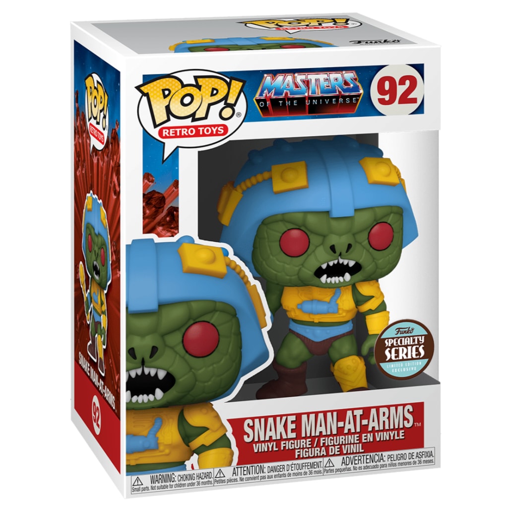 Masters Of The Universe #92 - Snake Man-At-Arms Pop! Vinyl Figure [Specialty Series]