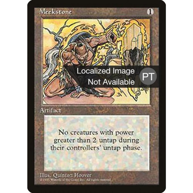 Meekstone [Fourth Edition (Foreign Black Border)] Mtg Single