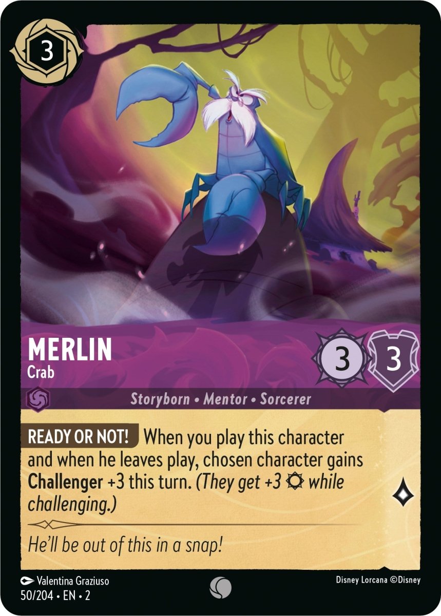 Merlin - Crab (50/204) [Rise of the Floodborn] - Inner Nerd