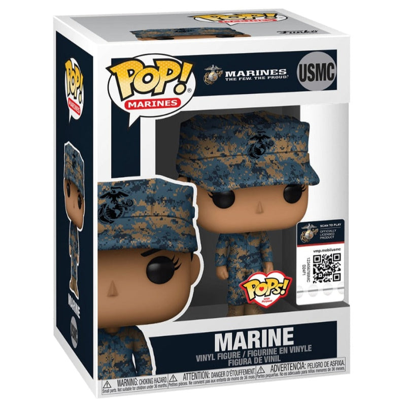 Military: Marines Usmc - Marine (Hispanic) Female Pop! Vinyl Figure
