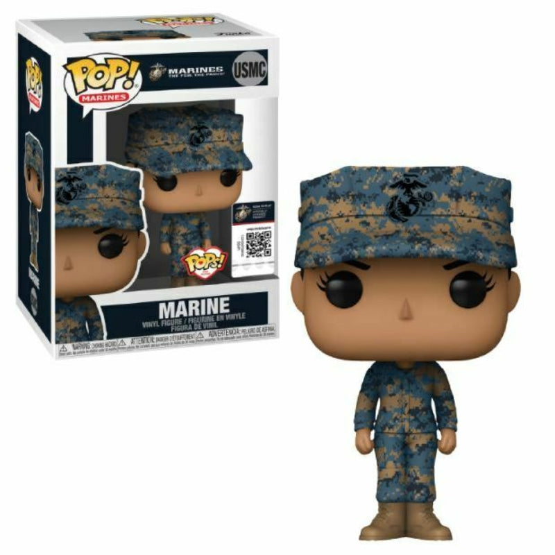 Military: Marines Usmc - Marine (Hispanic) Female Pop! Vinyl Figure