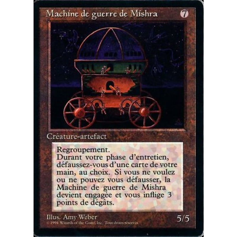 Mishras War Machine [Foreign Black Border] Mtg Single