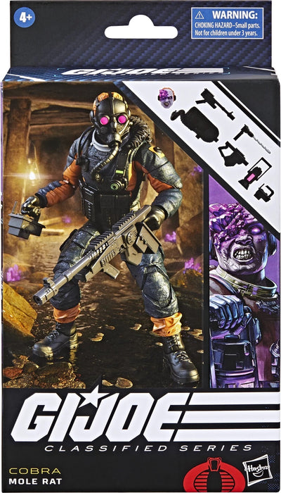 GI Joe Classified Cobra Mole Rat #94 Action Figure 6"