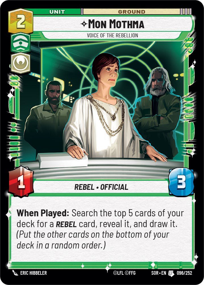 Mon Mothma - Voice of the Rebellion (96) [Spark of Rebellion] - Inner Nerd