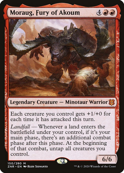 Moraug, Fury of Akoum [Zendikar Rising] - Inner Nerd