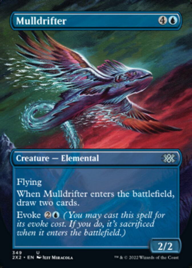 Mulldrifter (Borderless Alternate Art) [Double Masters 2022] - Inner Nerd