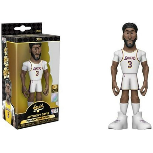 NBA Lakers Anthony Davis (Away Uniform) 5" Vinyl Gold Figure [Chase] - Inner Nerd