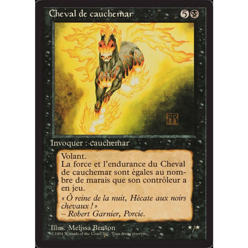 Nightmare [Foreign Black Border] Mtg Single