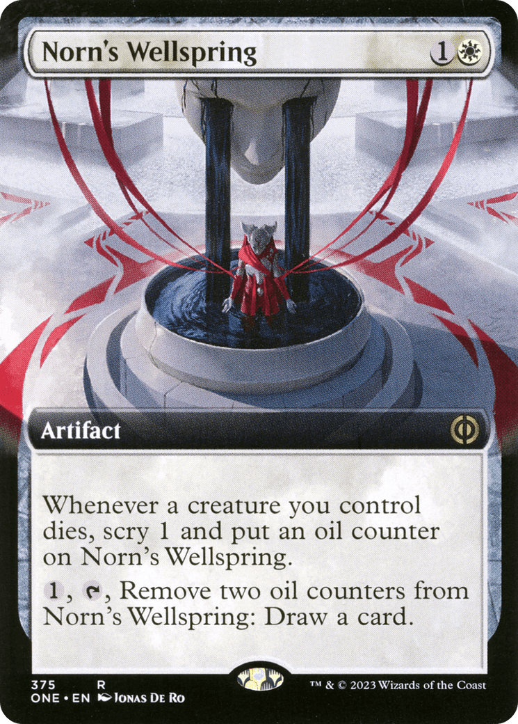 Norn's Wellspring (Extended Art) [Phyrexia: All Will Be One] - Inner Nerd