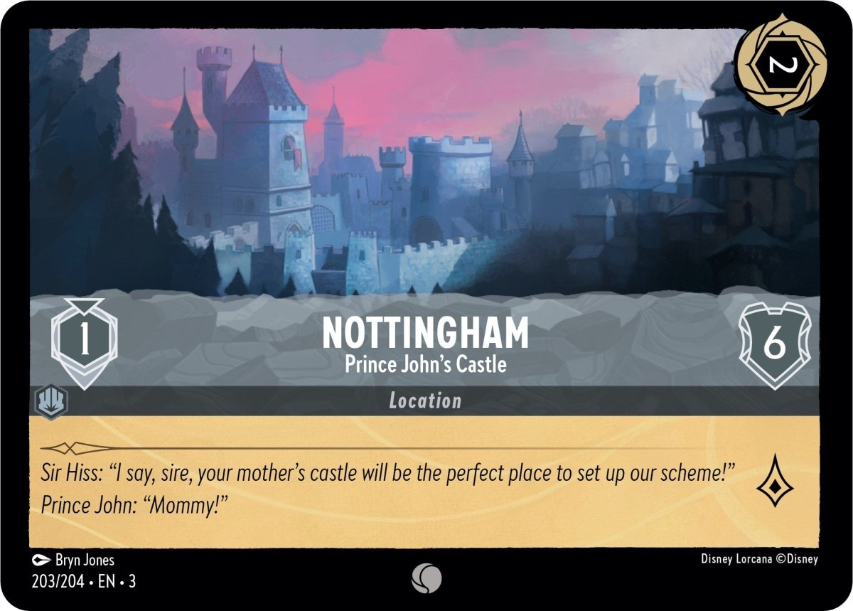 Nottingham - Prince John's Castle (203/204) [Into the Inklands] - Inner Nerd