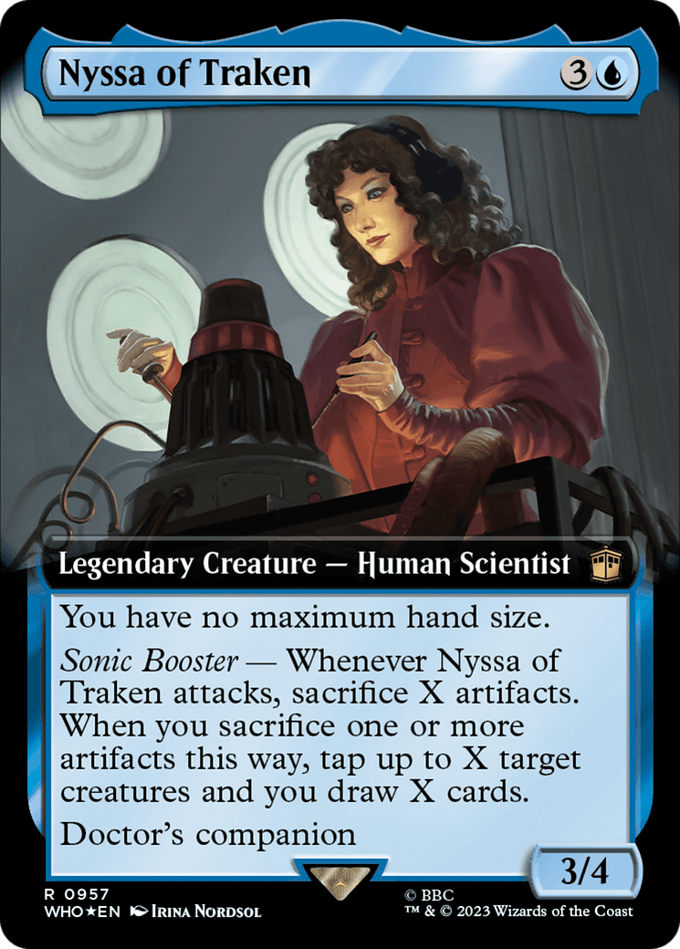 Nyssa of Traken (Extended Art) (Surge Foil) [Doctor Who] - Inner Nerd