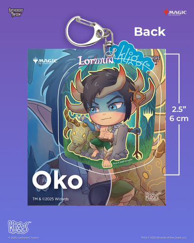 Oko Lorwyn Eclipsed Kliggs Double-Sided Keychain