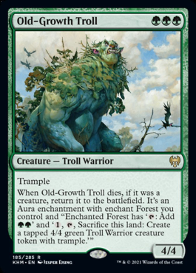 Old - Growth Troll [Kaldheim] - Inner Nerd