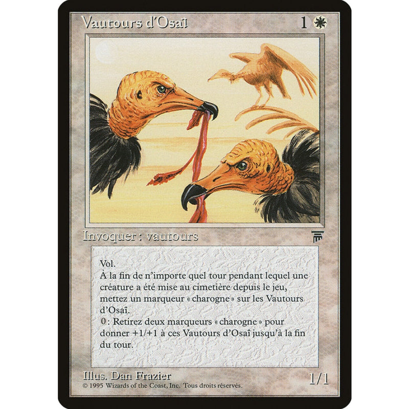 Osai Vultures (French) - Vautours Dosai [Renaissance] Mtg Single