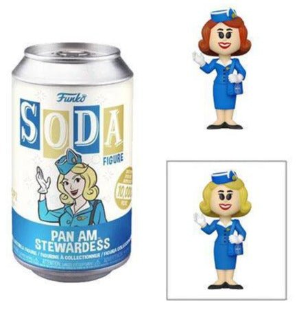 Pan Am Stewardess Vinyl SODA Figure - Inner Nerd