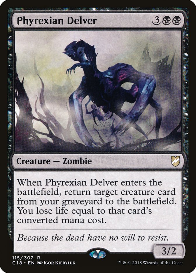 Phyrexian Delver [Commander 2018] - Inner Nerd