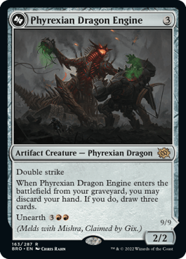 Phyrexian Dragon Engine [The Brothers' War] - Inner Nerd