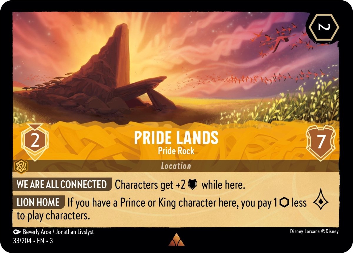 Pride Lands - Pride Rock (33/204) [Into the Inklands] - Inner Nerd