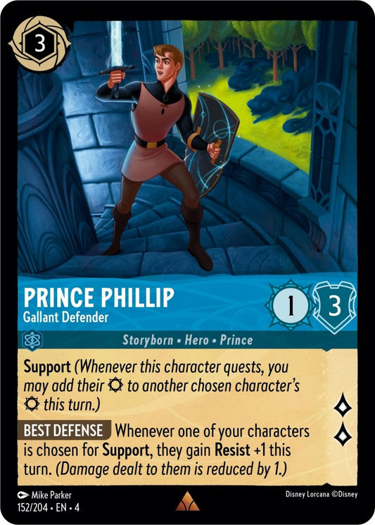 Prince Phillip - Gallant Defender (152/204) [Ursula's Return] - Inner Nerd