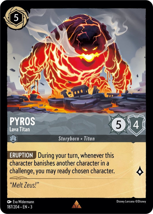 Pyros - Lava Titan (187/204) [Into the Inklands] - Inner Nerd