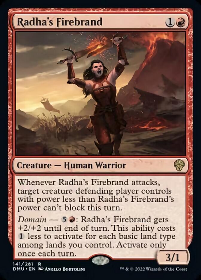 Radha's Firebrand [Dominaria United] - Inner Nerd