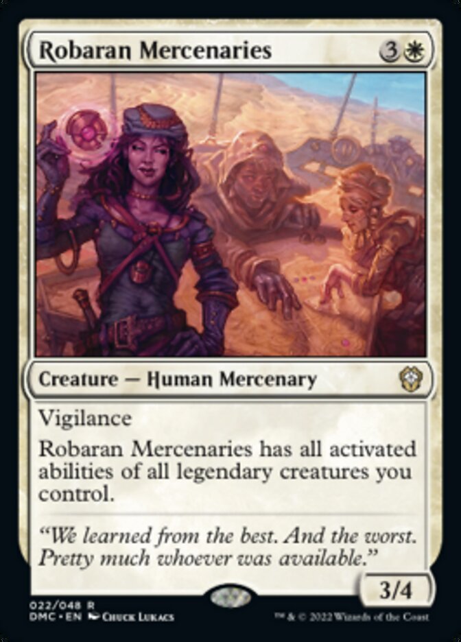 Robaran Mercenaries [Dominaria United Commander] - Inner Nerd