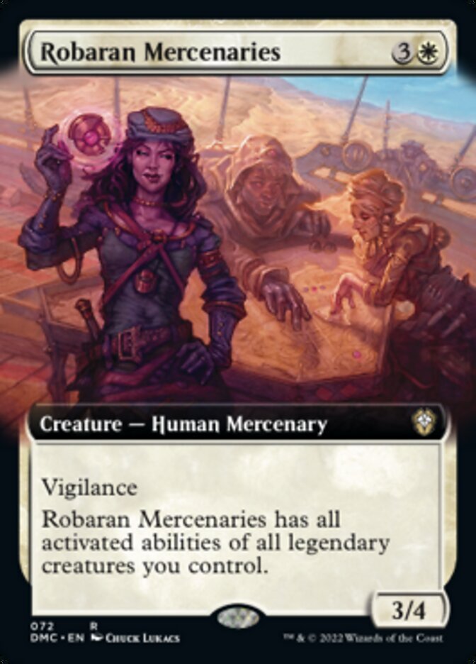 Robaran Mercenaries (Extended Art) [Dominaria United Commander] - Inner Nerd