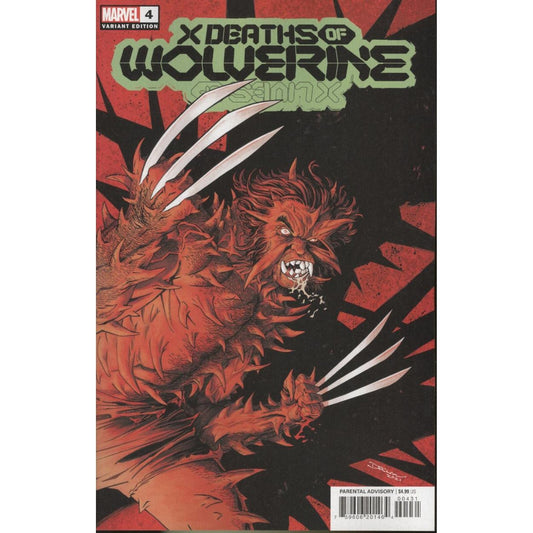 X Deaths Of Wolverine #4 (Of 5) Shalvey Omega Spoiler Variant