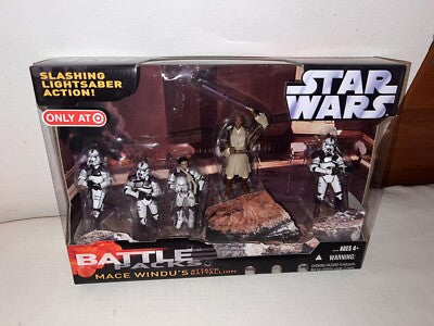 Star Wars Mace Windu Attack Battalion Battle Pack 2006