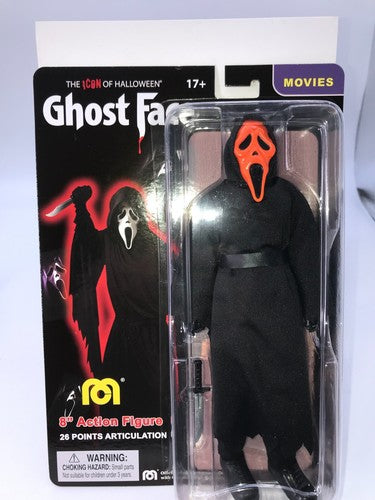Mego Movies Scream Orange Ghostface 8" Action Figure
