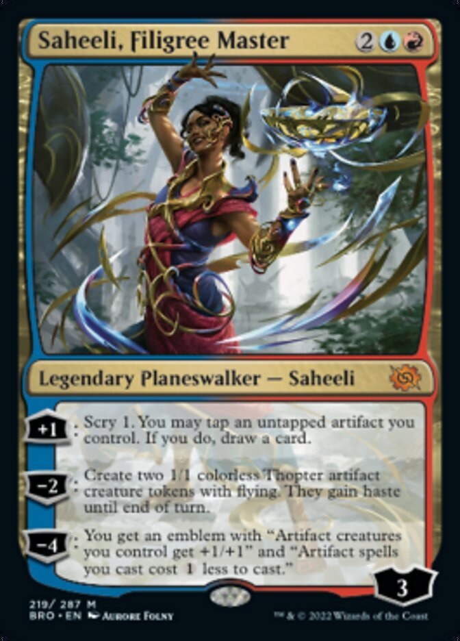 Saheeli, Filigree Master [The Brothers' War] - Inner Nerd