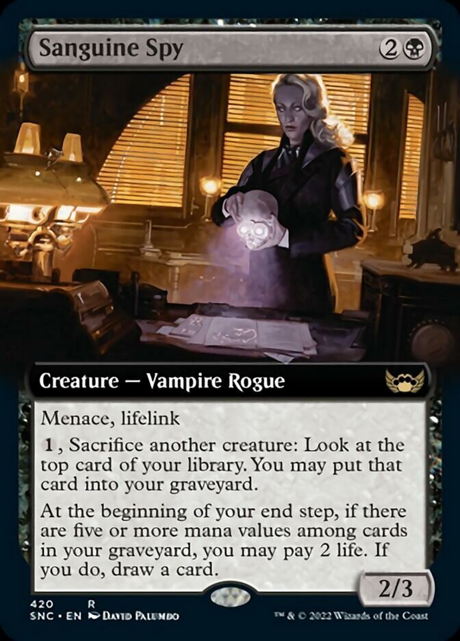 Sanguine Spy (Extended Art) [Streets of New Capenna] - Inner Nerd