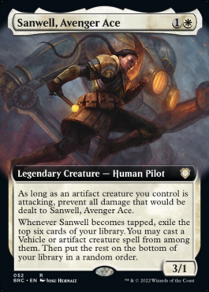 Sanwell, Avenger Ace (Extended Art) [The Brothers' War Commander] - Inner Nerd