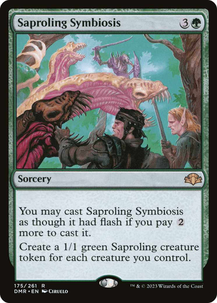 Saproling Symbiosis [Dominaria Remastered] - Inner Nerd