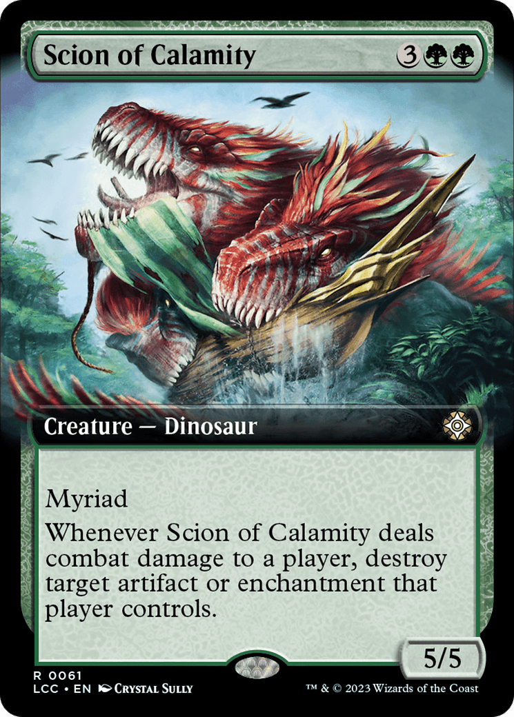 Scion of Calamity (Extended Art) [The Lost Caverns of Ixalan Commander] - Inner Nerd