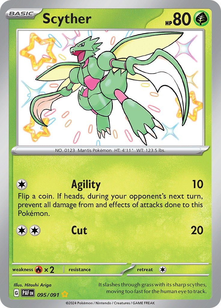 Scyther (095/091) [Scarlet & Violet: Paldean Fates] - Inner Nerd