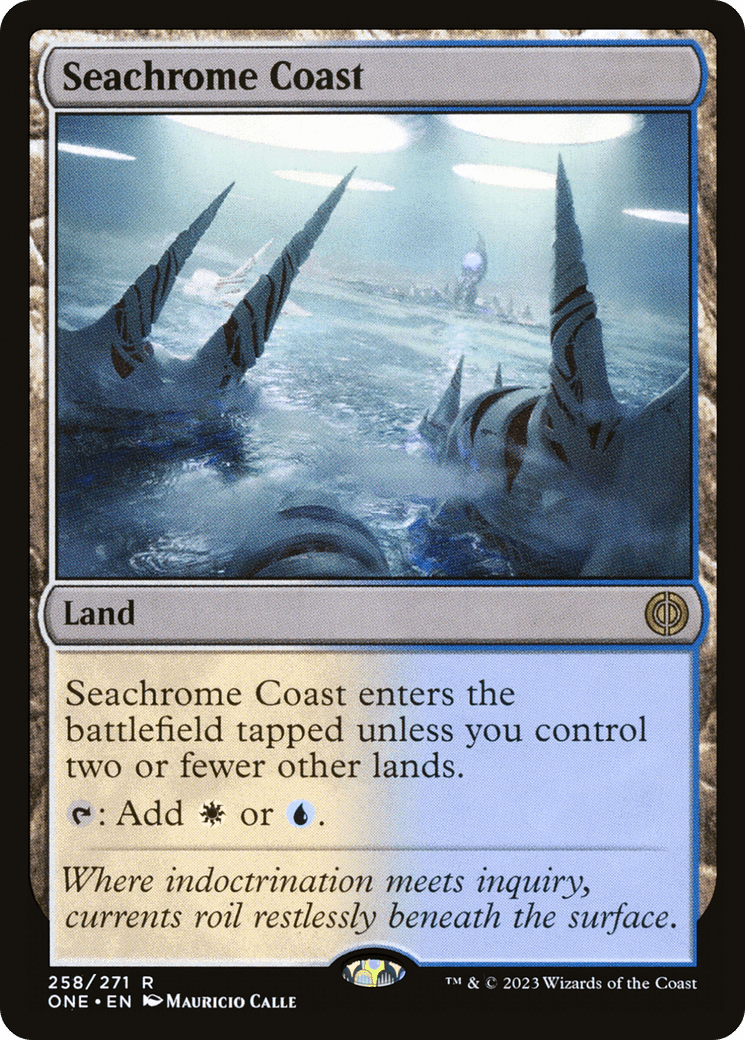 Seachrome Coast [Phyrexia: All Will Be One] - Inner Nerd