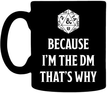 Dungeons & Dragons - I'm the DM 20 oz Mug