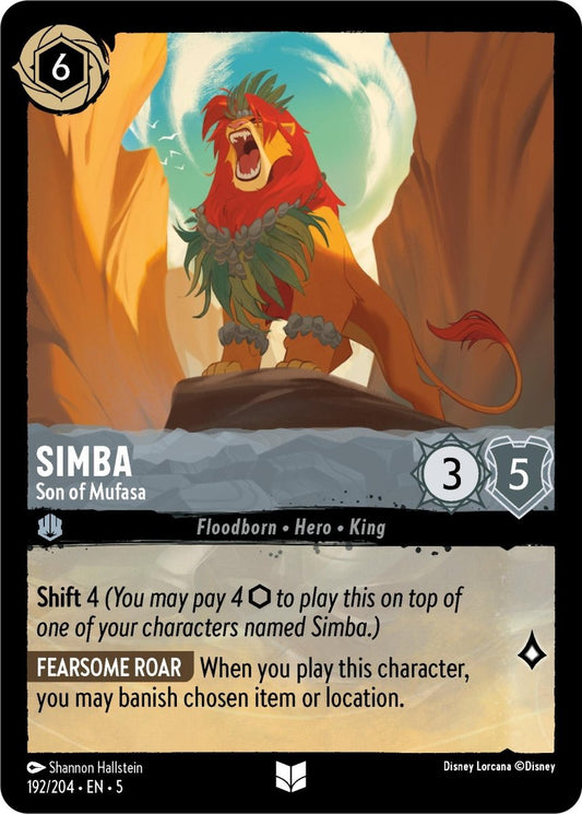 Simba - Son of Mufasa (192/204) [Shimmering Skies] - Inner Nerd