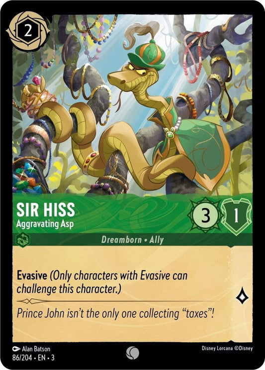 Sir Hiss - Aggravating Asp (86/204) [Into the Inklands] - Inner Nerd