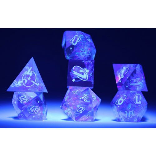 Sirius Dice: Cloak & Dagger - Purple (7) - Inner Nerd