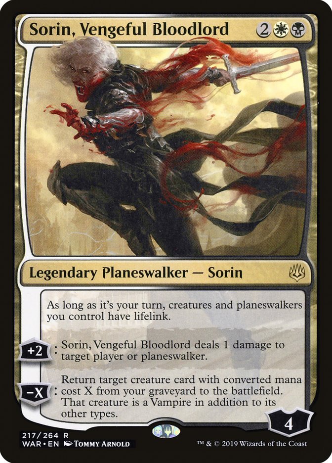 Sorin, Vengeful Bloodlord [War of the Spark] - Inner Nerd