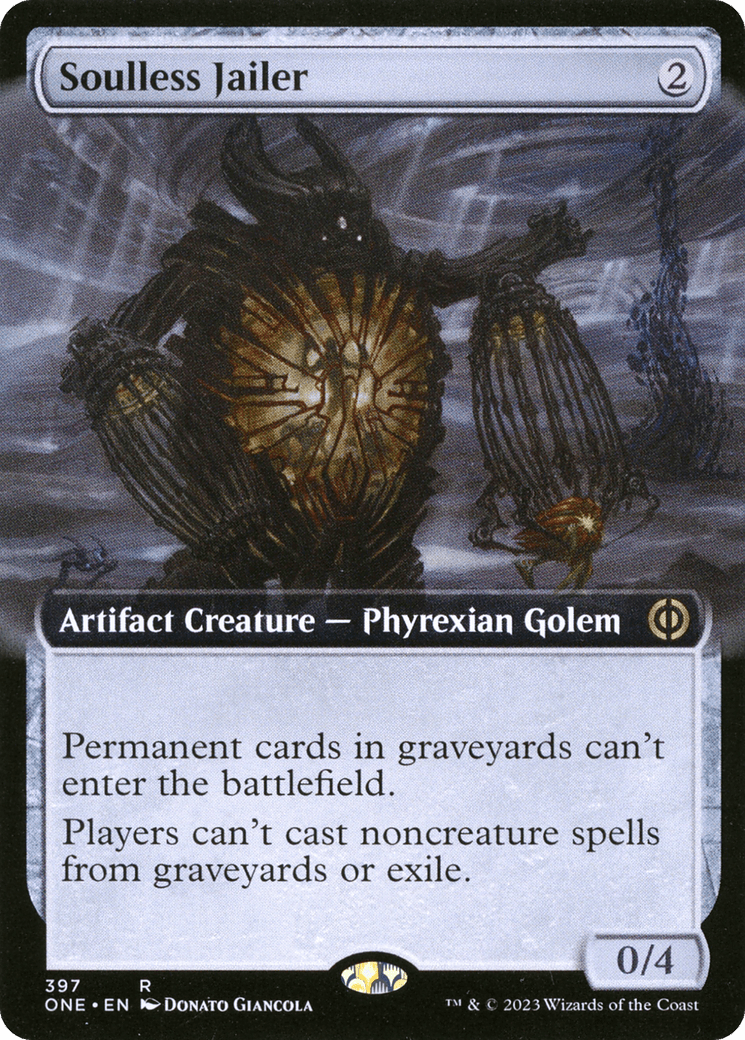 Soulless Jailer (Extended Art) [Phyrexia: All Will Be One] - Inner Nerd